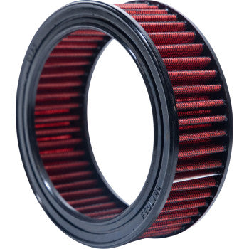 FEULING PARTS Air Filter Ba Slim Red Twin Cam 5412