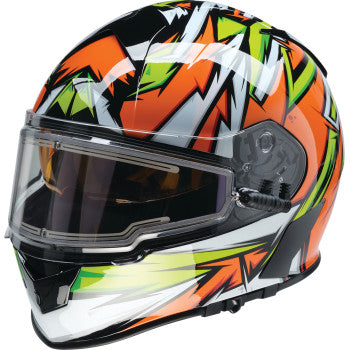 Z1R Warrant Snow Helmet - Neuron - Orange/Green - Small 0101-17224