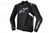 ALPINESTARS Missile v3 Leather Jacket - Black/White - US 38 / EU 48  3100125-12-48