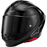 ALPINESTARS Supertech R7 Helmet - 22.06 - Solid - Gloss Black - Large   8202126-1180-L