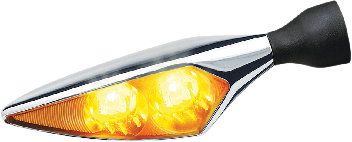 KURYAKYN Micro Turn Signal - Chrome 2549