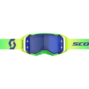 SCOTT Prospect 2.0 AMP Goggle - Midnight Purple/Safety Yellow - Blue Chrome Lens 421478-7914349