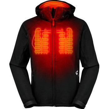 GERBING HEATED CLOTHING 7V Torrid Softshell Heated Jacket 2.0 - Black - Small GERTJKT7VMBS