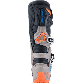 ALPINESTARS Tech 7 Enduro Boots - Black/Warm Gray/Fluorescent Orange - US 9 2010426-1562-9
