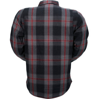 Z1R Ashwood Flannel - Red - 5XL 3040-3300