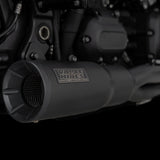 VANCE & HINES 2-into-1 Hi-Output Short Exhaust System - Stainless Steel - Black 47331
