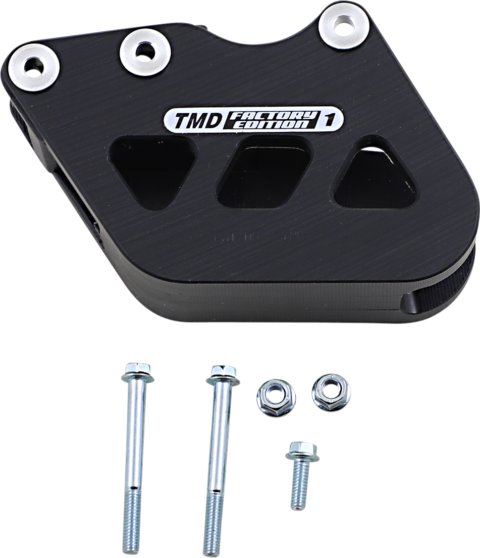 T.M. DESIGNWORKS Chain Guide - Suzuki - Black RCG-SMX-BK