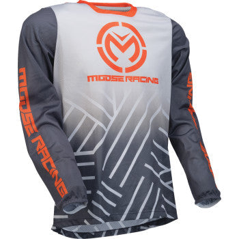 MOOSE RACING Sahara Jersey - Gray/Orange - 2XL 29107940
