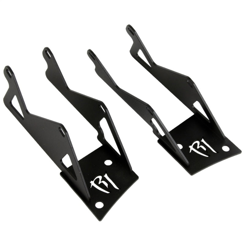 Rigid Industries Jeep JK - Double A-Pillar Mount - Mounts 2 sets of Dually/D2 40335