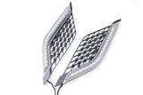 Goldstrike  Twinart Lighted Radiator Grill Panels 18-Up Black 48321