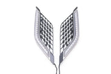 Goldstrike  Twinart Lighted Radiator Grill Panels 18-Up Black 48321