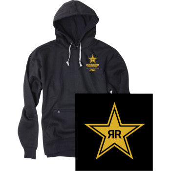 FACTORY EFFEX Hoodie Rockstar Icon Black Xl 29-88606