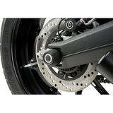 PUIG HI-TECH PARTS Axle Sliders - Rear - Black - Pair - Ducati Scrambler 20158N