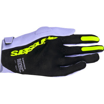 ALPINESTARS Supertech MX Gloves - Lavender/Violet/Fluo Yellow - 4XL 3560526-3151-4X