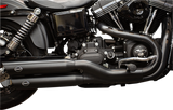 S&S CYCLE Slash Cut Mufflers - Black 550-0724