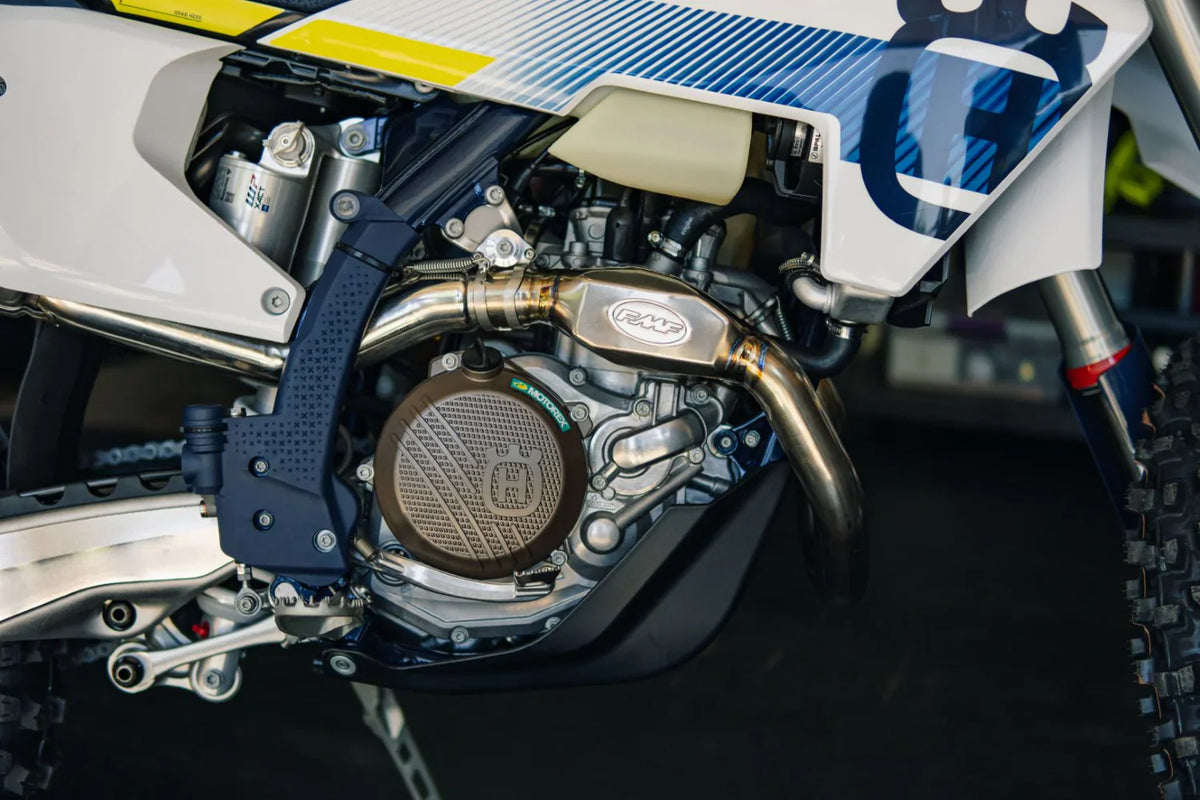 FMF Megabomb Header - Titanium  BETA 450 RX /RC 24-25  045689