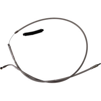 BARNETT High-Efficiency Stainless Steel Clutch Cable for Harley-Davidson - +6" 102-30-10072-6