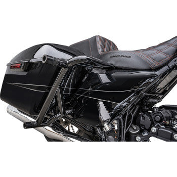 BURLY BRAND Rear Brawler Kit - Sub Assembly - Black - Touring SA-3013-002