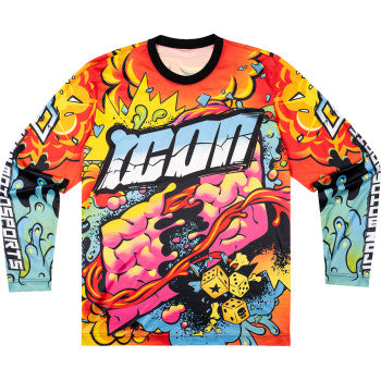 ICON Scatterbrain Jersey - Black - Medium 2824-0111
