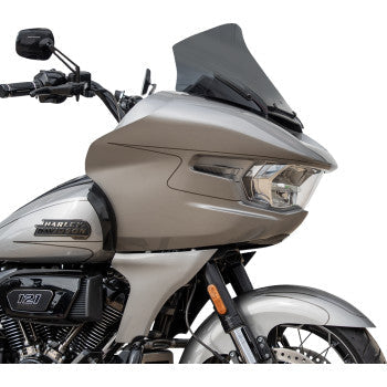 KLOCK WERKS Flare™ Windshield - 12" - Dark Smoke - FLTRX KWW-01-0705-DS