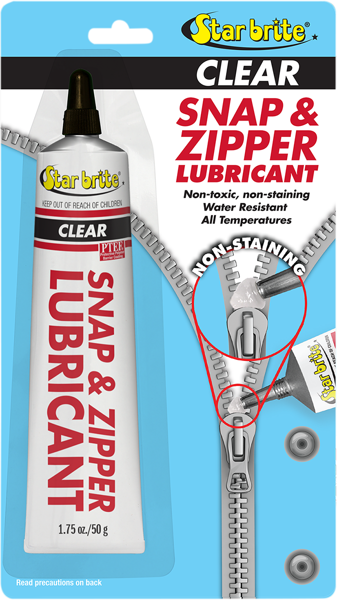 STAR BRITE Snap & Zipper Lube - 1.75 oz. net wt. 089102