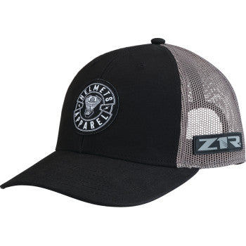 Z1R Helmet and Apparel Hat - Black/Gray 2501-4496
