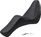 LE PERA Cherokee Seat - Diamond - Black - Softail '18+ LYX-020DM