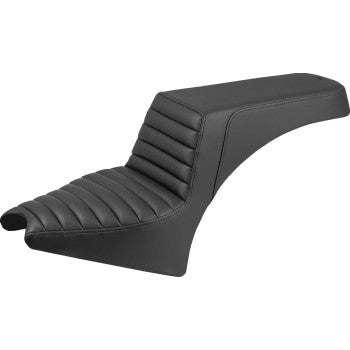 SADDLEMEN Step-Up Seat - Tuck-n-Roll - Black - Indian Scout '25 I25-33-171