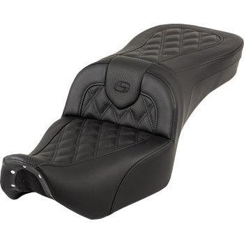 SADDLEMEN RoadSofa™ Seat - without Backrest - Lattice Stitch - RH975 '22-'25 822-11-182
