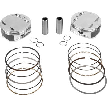 JE PISTONS Piston Kit - 4.320" Bore - 4.320" Stroke - 11.5:1 CR - 114" M8 399159