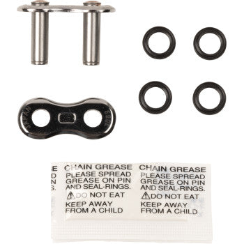 EK 520 L3D - Connecting Link - Rivet - Chrome 520L3D-MLJC