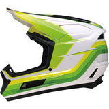 Z1R Youth Dirt Maxx Helmet - Vortex - White/Green - Medium 0111-1739