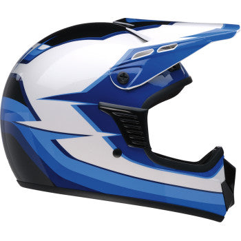 Z1R Child Dirt Maxx Helmet - Vortex - Blue/White - S/M 0111-1744