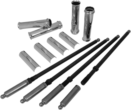 FEULING OIL PUMP CORP. Quick Install Pushrods/Tube Kit - Twin Cam 4097