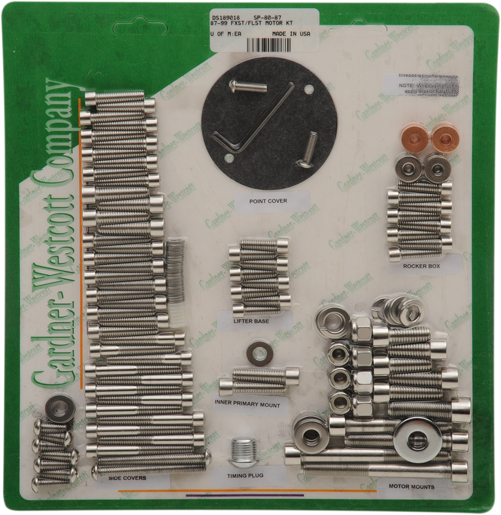 GARDNER-WESTCOTT Stainless Steel Motor SP-80-87