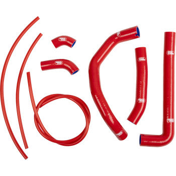 SAMCO SPORT Radiator Hose Kit - Red - Ducati Streetfighter V2  2022-2023  DUC-40-RD