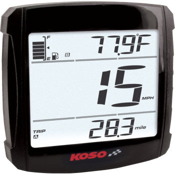 KOSO NORTH AMERICA XR-01 GPS Speedometer with Sensor BB026010