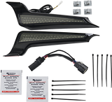 CUSTOM DYNAMICS Fascia LED Light Panels - Black/Smoke CD-FASCIA-BCMSB