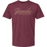 YAMAHA APPAREL Yamaha Racing Premium Built T-Shirt - Maroon - Large LEM25S-M39-L