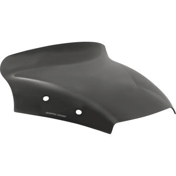 MEMPHIS SHADES Spoiler Windshield - 4" - Dark Black Smoke - FLTR MEP88210