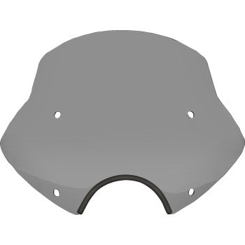 MEMPHIS SHADES Speed Demon Sportshields - 13" - 7" Headlight Cutout - Black Smoke MEP54312