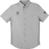American Biker Let's Ride Vented Shirt - Gray/Black - 3XL ABBLETSRIDE16ST26GY3
