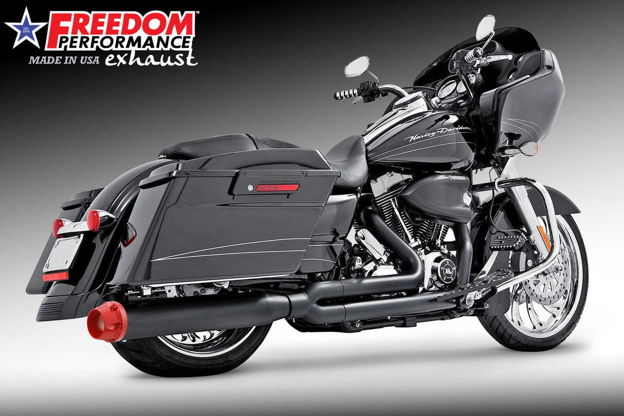 HARLEY TOURING 4" UNION 2-INTO-1 RIGHT-SIDE ONLY 1995-2016