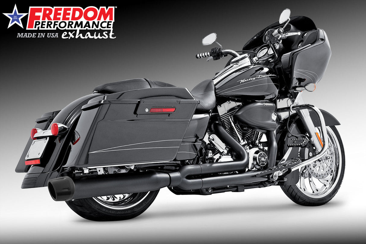 HARLEY TOURING 4" UNION 2-INTO-1 RIGHT-SIDE ONLY 1995-2016