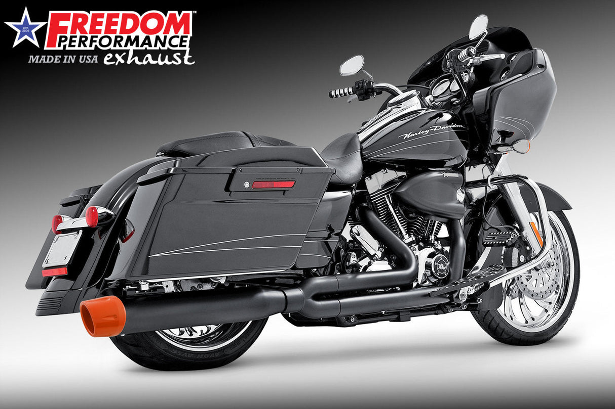 HARLEY TOURING 4" UNION 2-INTO-1 RIGHT-SIDE ONLY 1995-2016