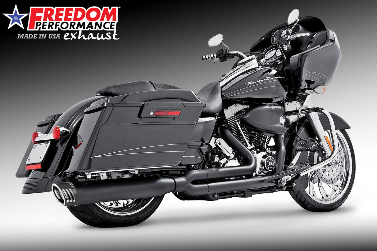 HARLEY TOURING 4" UNION 2-INTO-1 RIGHT-SIDE ONLY 1995-2016