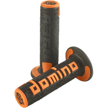 DOMINO A360 Off-Road Grips - Black/Orange  A36041C4045A70