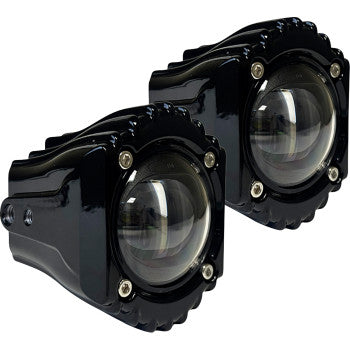 CUSTOM DYNAMICS Fog Light - White/Clear - Harley-Davidson® SD-FOG-2W