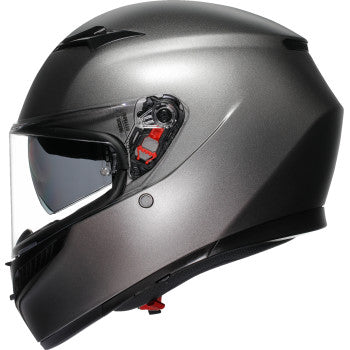 IN STOCK open box AGV K3 Helmet - Mono - Matte Luna Gray - 2XL 2118381004-023-XXL