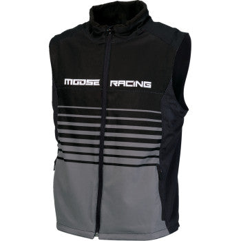 MOOSE RACING Moto Vest - Black/Gray - Small 2830-0638